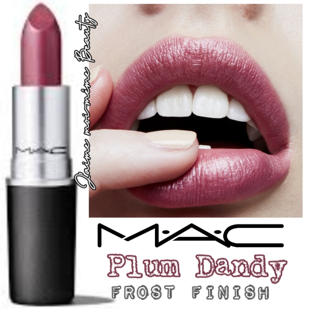 MAC Plum Dandy Frost Finish Lipstick